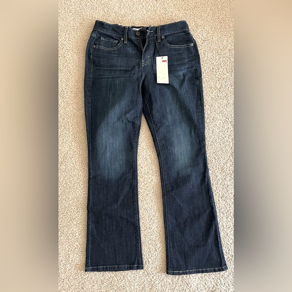NWT Levi's 515 Bootcut Jeans Size 6S/28